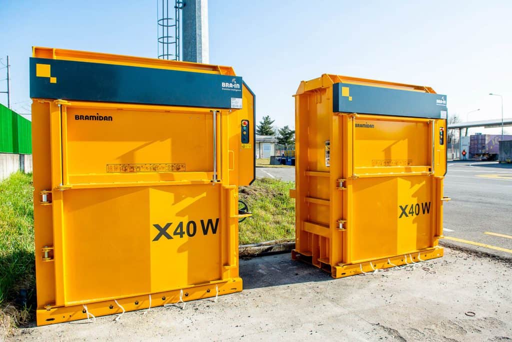 Compattatori liner manutenzione UTI Malpensa Intermodale