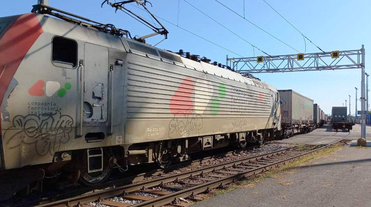 nuova tratta merci intermodale Lombardia Lazio